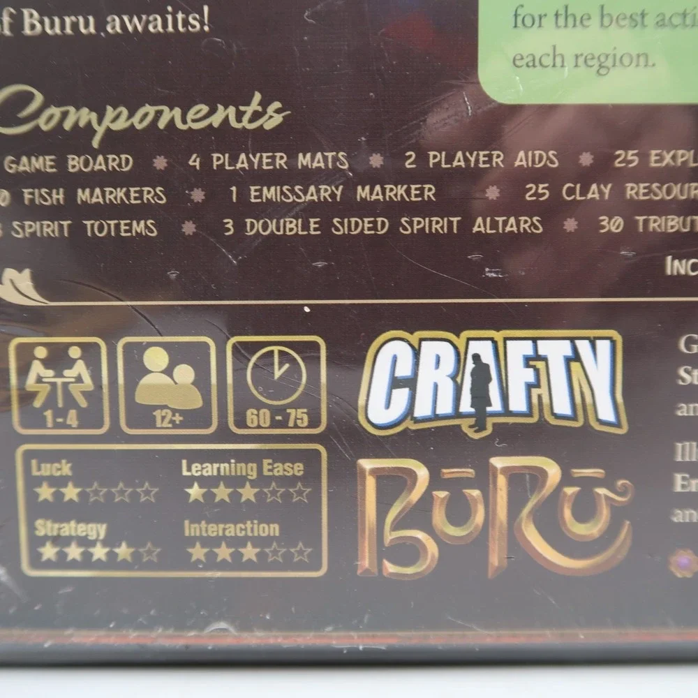 Crafty Games welcome pocket
